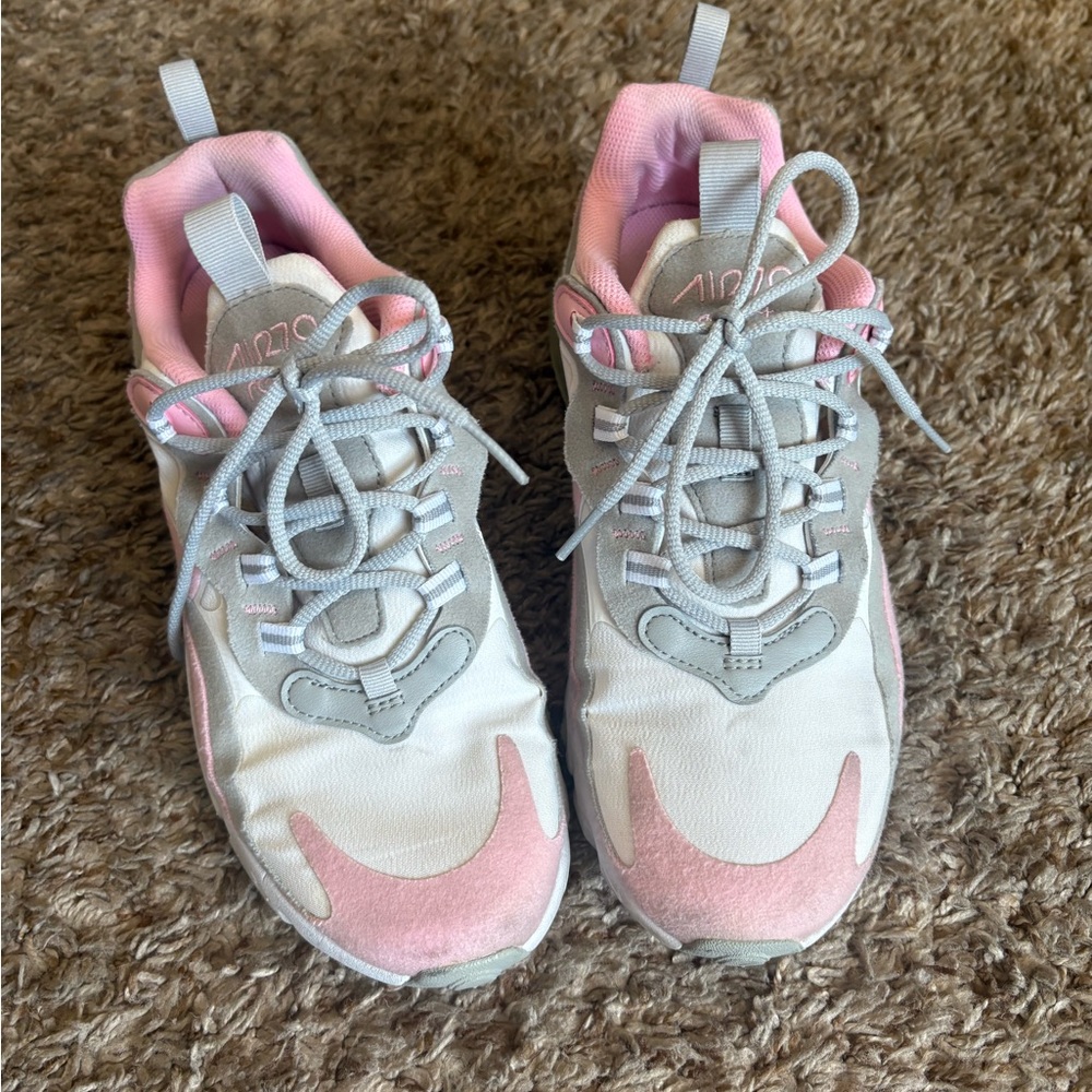 Nike Air Max Pink and Gray Shoes